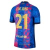 Maglia ufficiale Barcellona Frenkie de Jong 21 Alternativa 2021-22 per Uomo